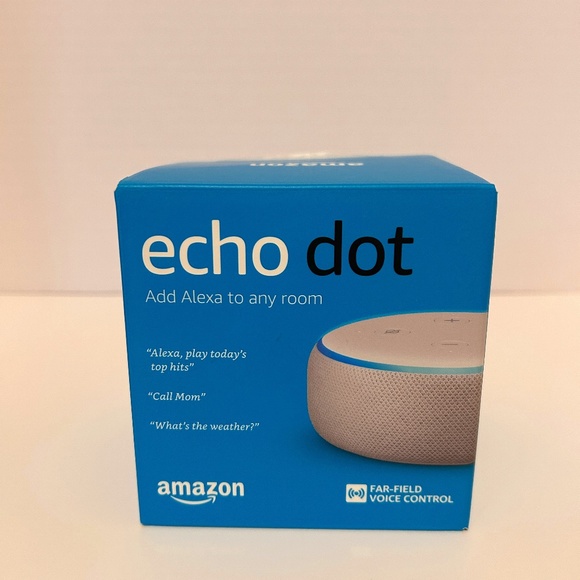 PAIR: Amazon echo dot Black and echo dot White - Picture 10 of 11